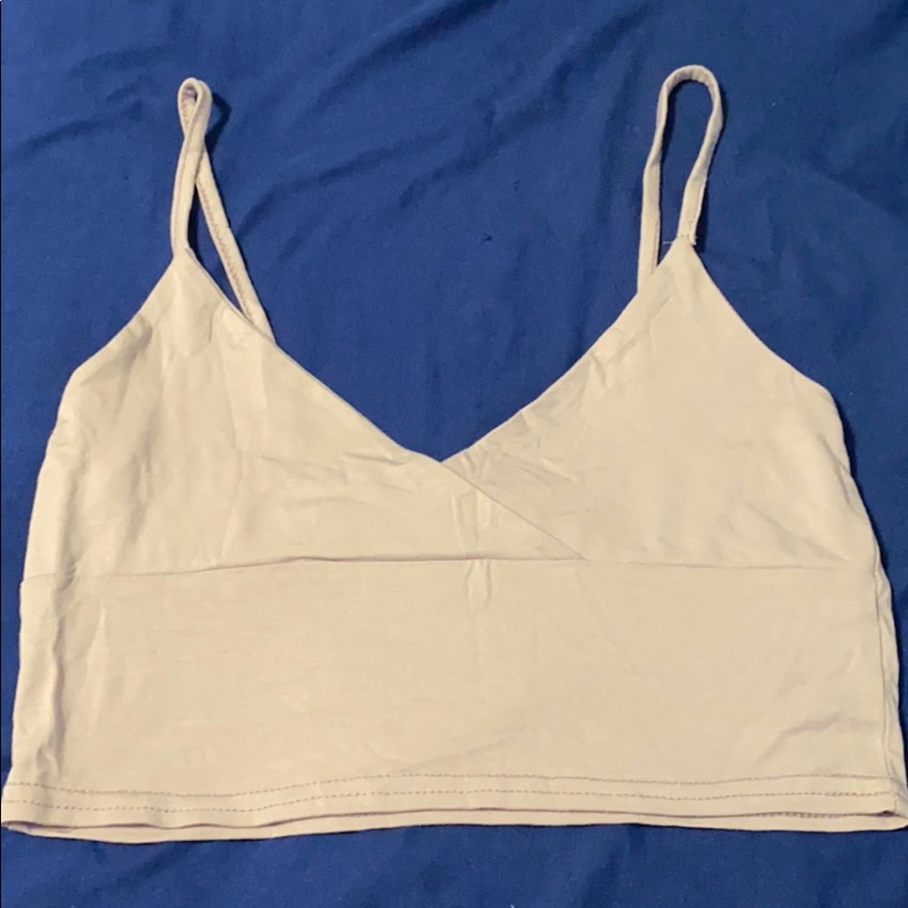 Baby pink crop